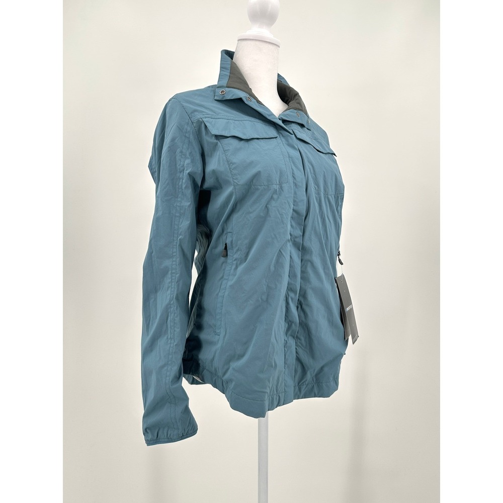 Outdoor Research Microlight Shirt Jacket Vintage Blue Pertex Quantum Air Small‎ - Picture 2 of 8